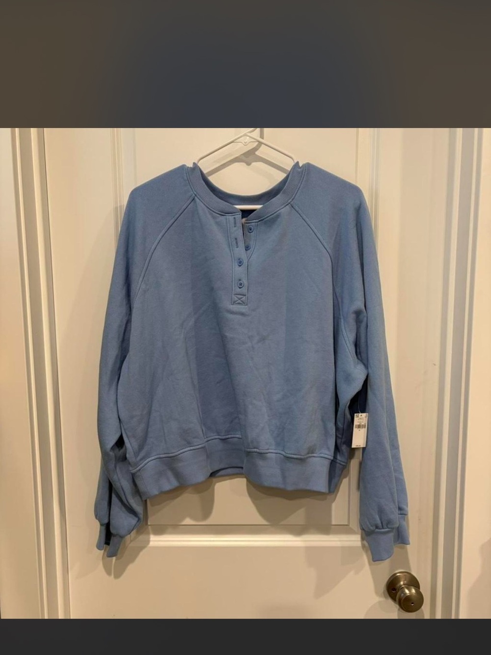 Old Navy So Comfy Blue Pullover Sweatshirt